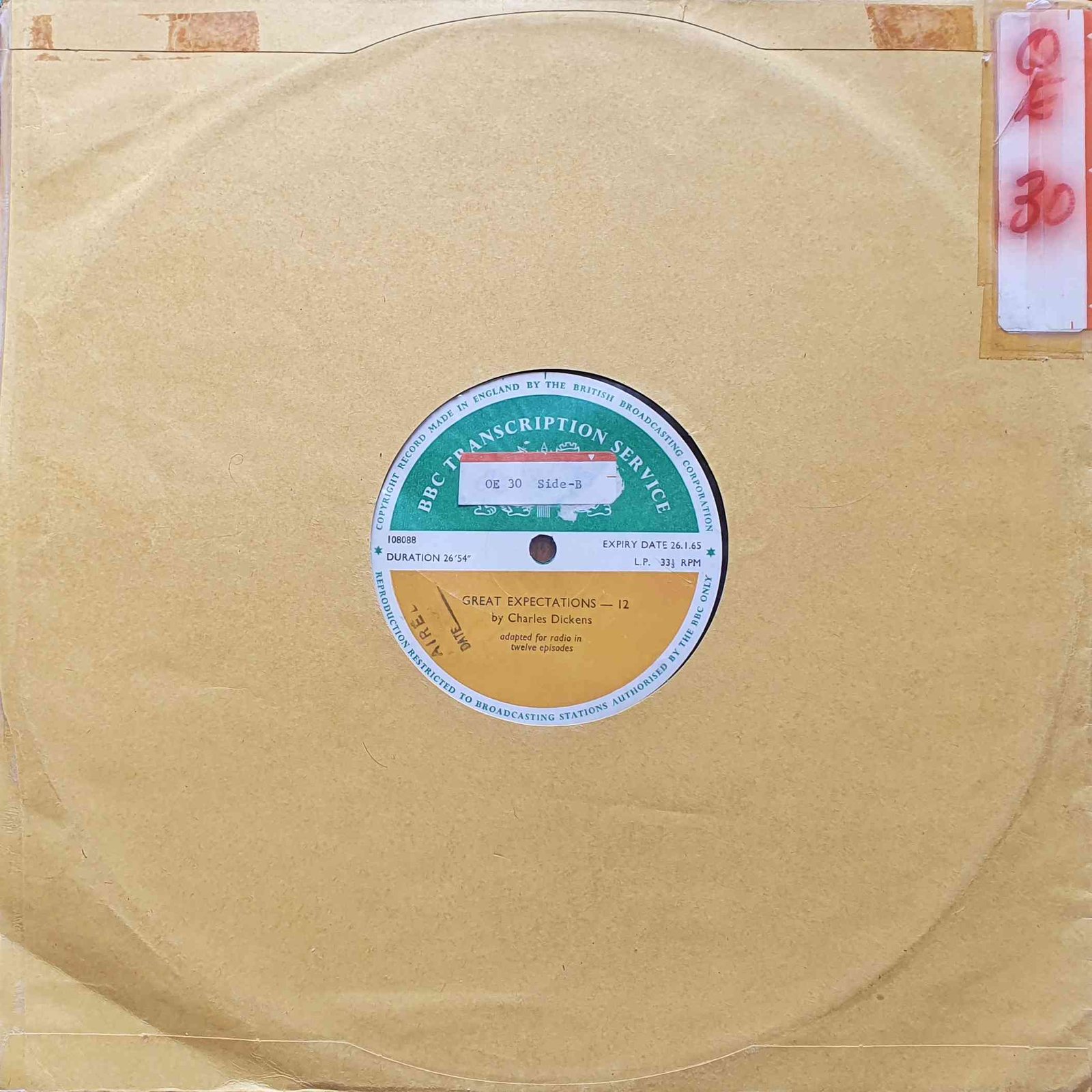 Back cover of 108087